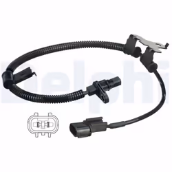 Capteur, vitesse de roue DELPHI SS20385 droite