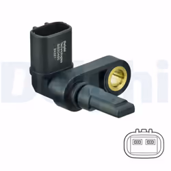 Capteur, vitesse de roue DELPHI SS20465