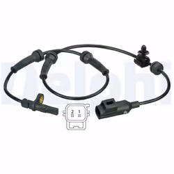 Capteur, vitesse de roue DELPHI SS20373