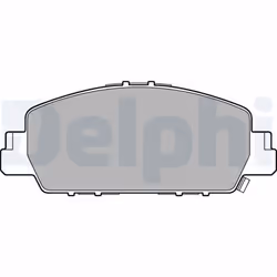 Jeu de plaquettes de frein DELPHI LP3243, avant