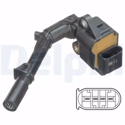 Bobine d'allumage DELPHI GN10690-12B1
