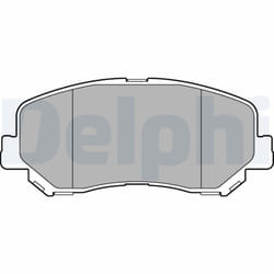 Jeu de plaquettes de frein DELPHI LP3269, avant