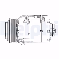 Compresseur de climatisation DELPHI CS20358