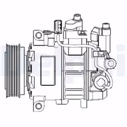 Compresseur de climatisation DELPHI CS20474