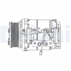 Compresseur de climatisation DELPHI CS20492