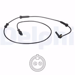 Capteur, vitesse de roue DELPHI SS20480