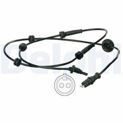 Capteur, vitesse de roue DELPHI SS20483 droite