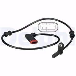 Capteur, vitesse de roue DELPHI SS20502