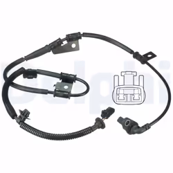 Capteur, vitesse de roue DELPHI SS20505 droite
