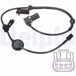 Capteur, vitesse de roue DELPHI SS20508 droite