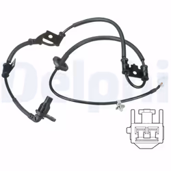 Capteur, vitesse de roue DELPHI SS20510 droite