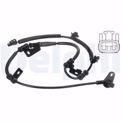 Capteur, vitesse de roue DELPHI SS20511 droite