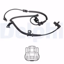 Capteur, vitesse de roue DELPHI SS20536