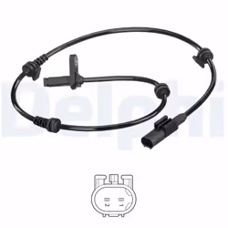 Capteur, vitesse de roue DELPHI SS20552