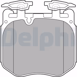 Jeu de plaquettes de frein DELPHI LP3304, avant