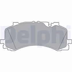 Jeu de plaquettes de frein DELPHI LP3307, avant