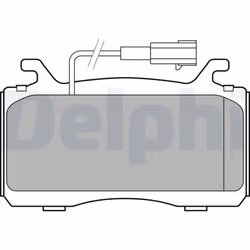 Jeu de plaquettes de frein DELPHI LP3310, avant