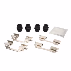 Kit d'accessoires, plaquette de frein DELPHI LX0651