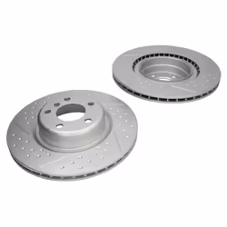 Disque de frein DELPHI BG4834C arrière, ventilé, à haute teneur en carbone, 2 pièce