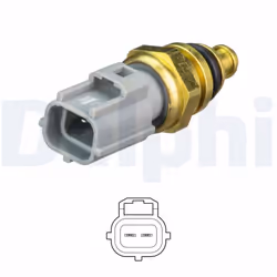 Sonde de température, liquide de refroidissement DELPHI TS10481