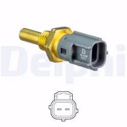 Sonde de température, liquide de refroidissement DELPHI TS10506