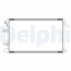 Condenseur, climatisation DELPHI CF20310