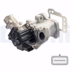 Vanne EGR DELPHI EG10437-12B1 - Vue supplémentaire 4