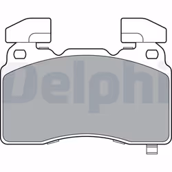 Jeu de plaquettes de frein DELPHI LP3366, avant