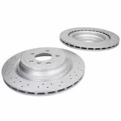 Disque de frein DELPHI BG4934C arrière, ventilé, à haute teneur en carbone, 2 pièce