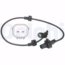 Capteur, vitesse de roue DELPHI SS20582