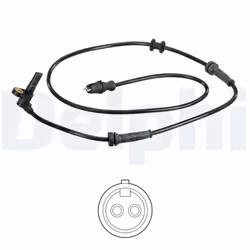 Capteur, vitesse de roue DELPHI SS20576
