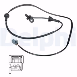 Capteur, vitesse de roue DELPHI SS20580 gauche