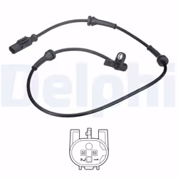 Capteur, vitesse de roue DELPHI SS20597