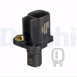 Capteur, vitesse de roue DELPHI SS20586