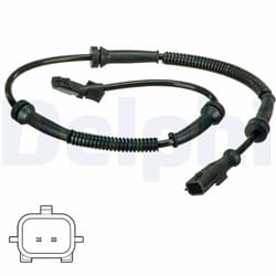 Capteur, vitesse de roue DELPHI SS20572
