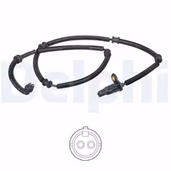 Capteur, vitesse de roue DELPHI SS20575