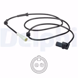 Capteur, vitesse de roue DELPHI SS20589