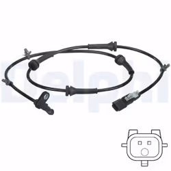 Capteur, vitesse de roue DELPHI SS20676