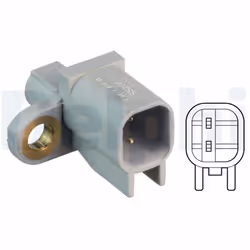 Capteur, vitesse de roue DELPHI SS20677