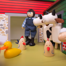 Bigjigs Toys Farm Family