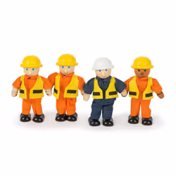Bigjigs Toys Builders, 3 an(s), Multicolore