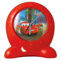 Moose Toys Cars - Go Glow® Clock, Réveil Lumineux, Plastique