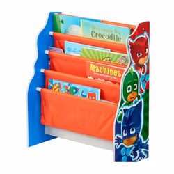 Worlds Apart 470PJM bibliothèque pour enfants 4 étagères Bleu, Rouge Bibliothèque à compartiments