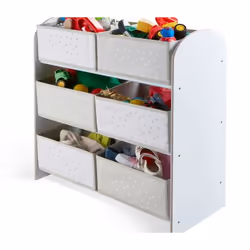 Worlds Apart 471GWH rangement de jouets Rack de stockage de jouet Autonome Blanc