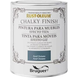Peinture - BRUGUER - RUST-OLEUM CHALKY FINISH - 0750l - Bleu - Finition mate