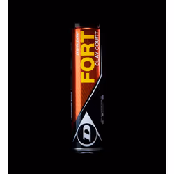 Dunlop Sport Fort Clay Court Balle de tennis remplie de gaz 4 pièce(s)