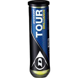 Dunlop Sport Tour Brilliance Balle de tennis remplie de gaz 4 pièce(s)
