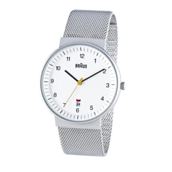 Braun BN0032 Montre bracelet Mâle Quartz Blanc