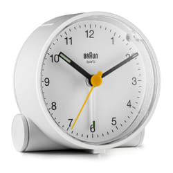 Braun BC01W réveille-matin Réveil à quartz Blanc