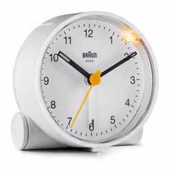Braun BC01W réveille-matin Réveil à quartz Blanc